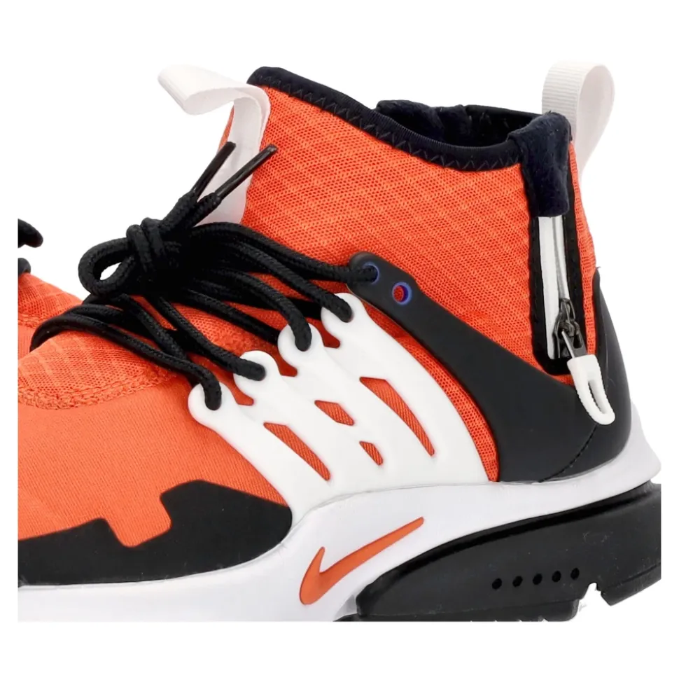 Sneaker Mid Utility Naranja