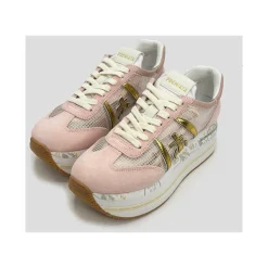 Sneaker Rosa Beth Doble Plataforma