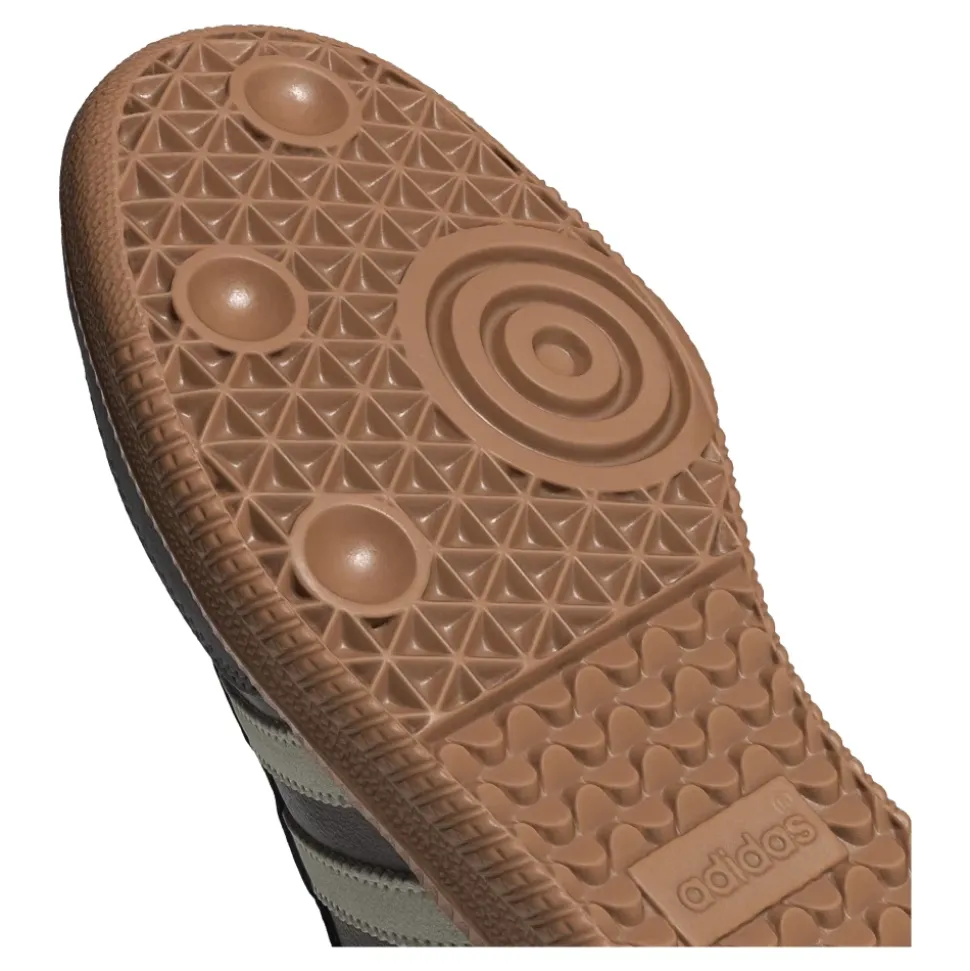 Sneakers Clásicas Samba OG Marrón Gris Oro