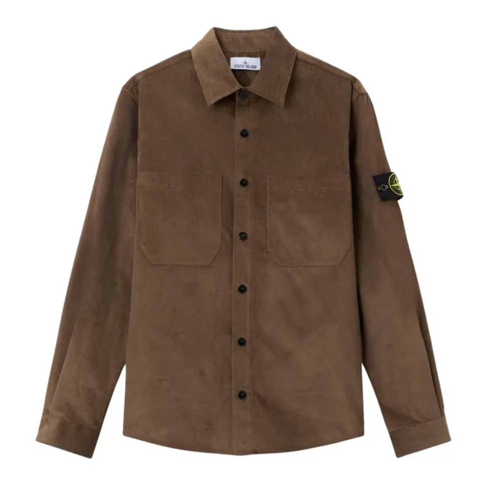 1200040 Sobrecamisa de Algodón Micro-pana