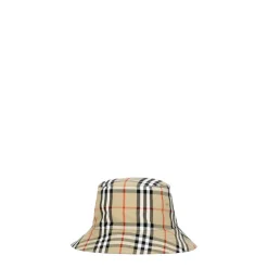 Sombrero de cubo Check Cotton