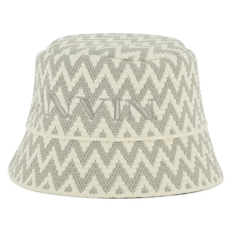 Sombrero de Cubo de Algodón Jacquard