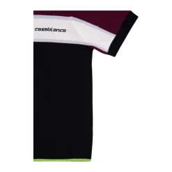 Stripe Merino Knit Polo