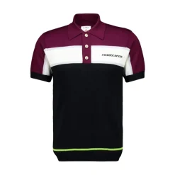 Stripe Merino Knit Polo