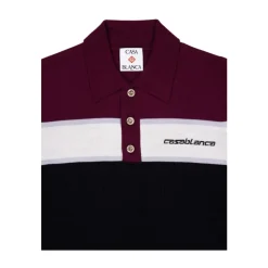 Stripe Merino Knit Polo