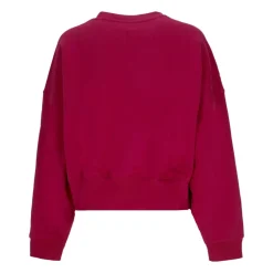 Sudadera Burgundy Legacy con Cuello Redondo