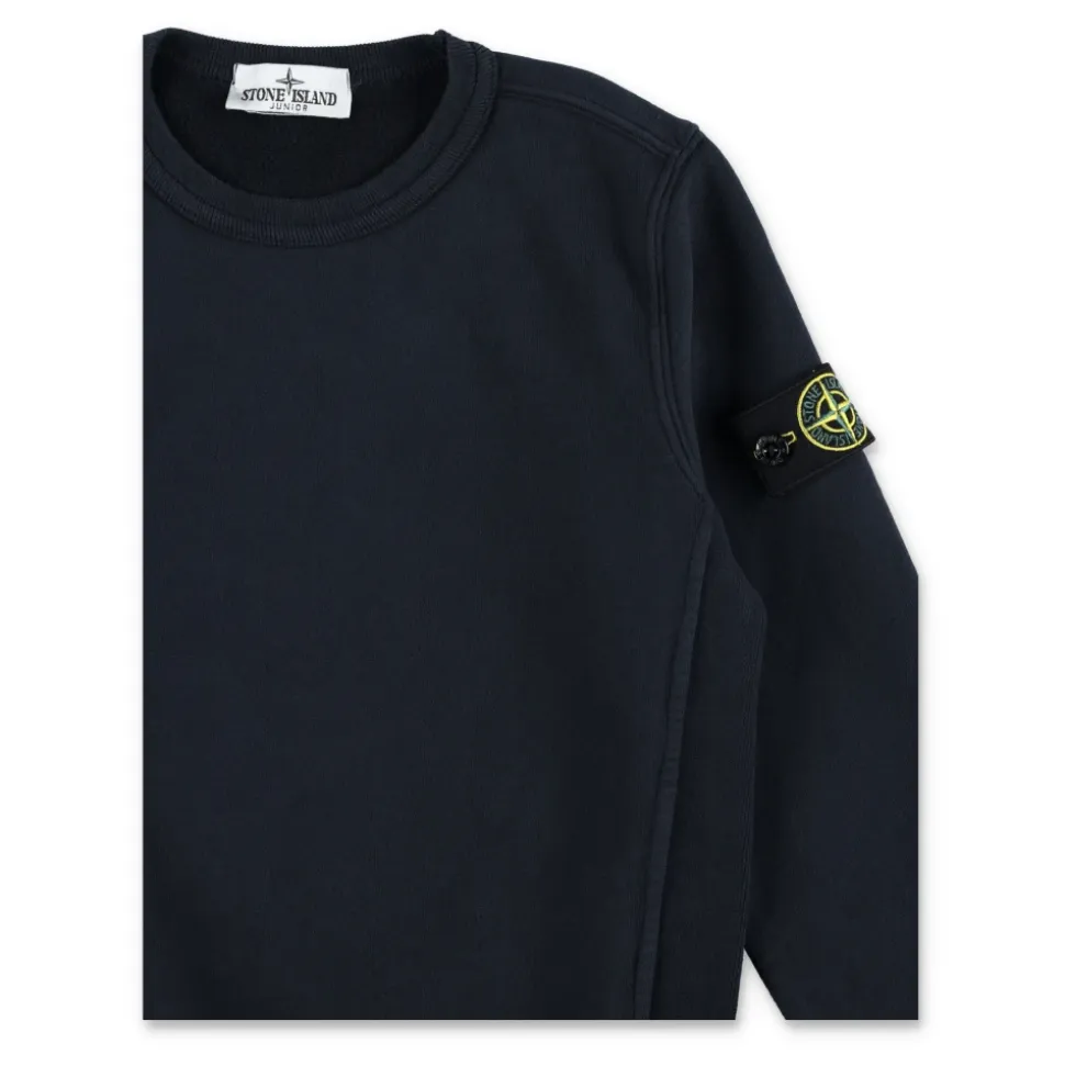 Sudadera clásica de cuello redondo de forro polar