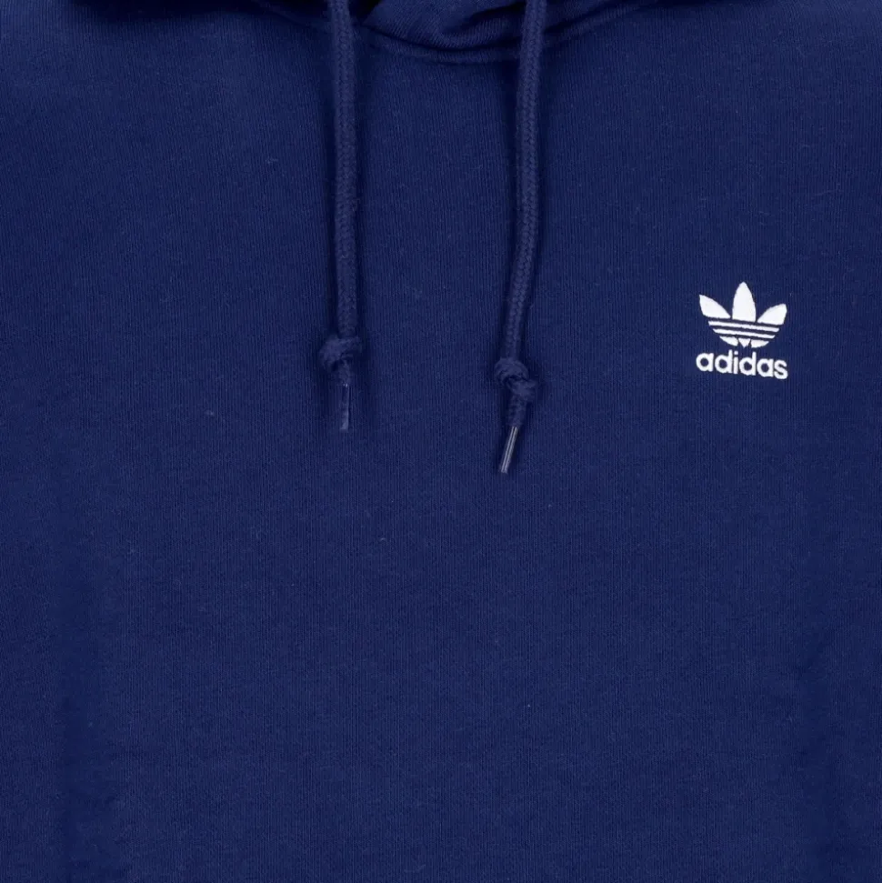 Sudadera con Capucha Adidas Night Indigo Trefoil Manga Larga