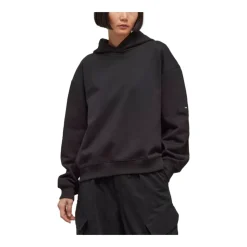 Sudadera con Capucha de Algodón Negro