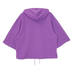 Sudadera con Capucha de Manga Corta French Terry