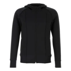 Sudadera con Capucha de Neopreno con VLogo Estampado