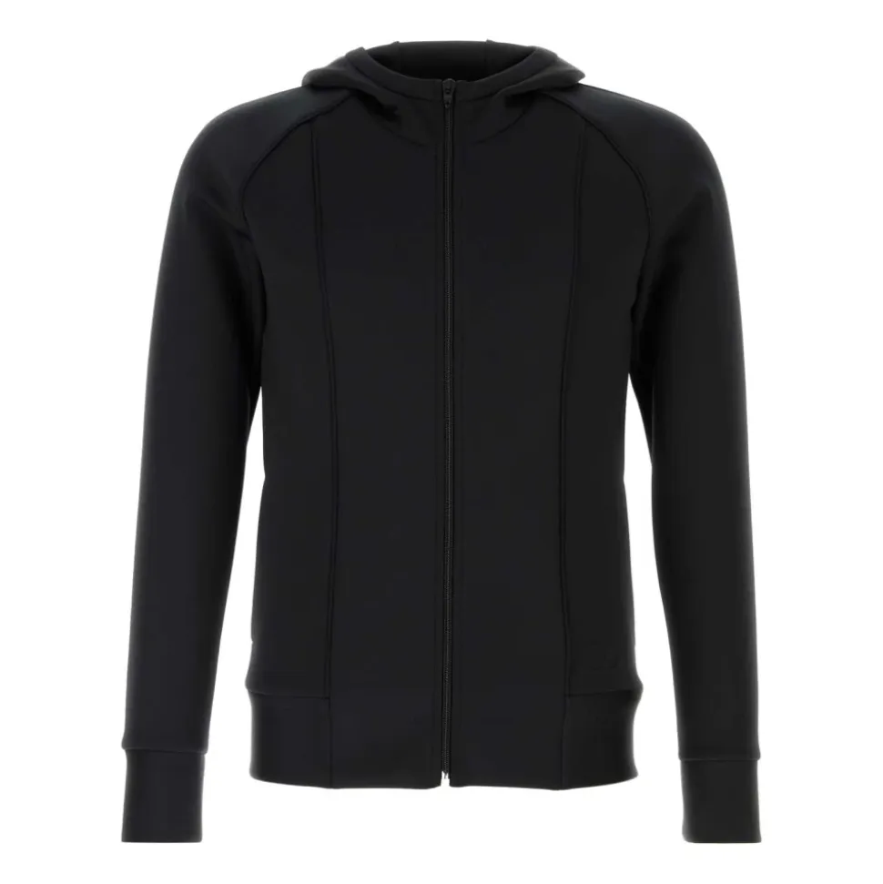 Sudadera con Capucha de Neopreno con VLogo Estampado