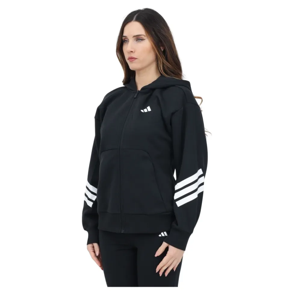 Sudadera con Capucha y Cremallera Completa Future Icons 3-Stripes
