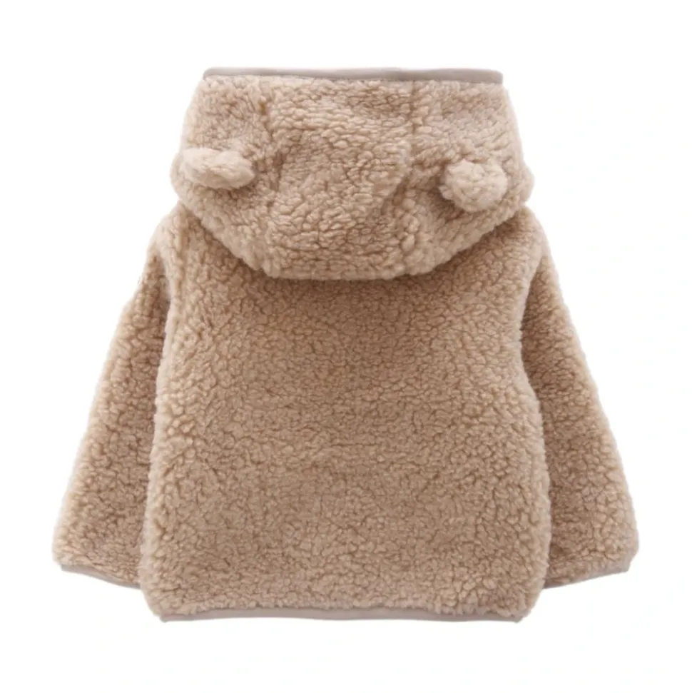 Sudadera con Capucha y Cremallera Teddy