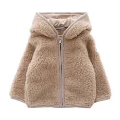 Sudadera con Capucha y Cremallera Teddy
