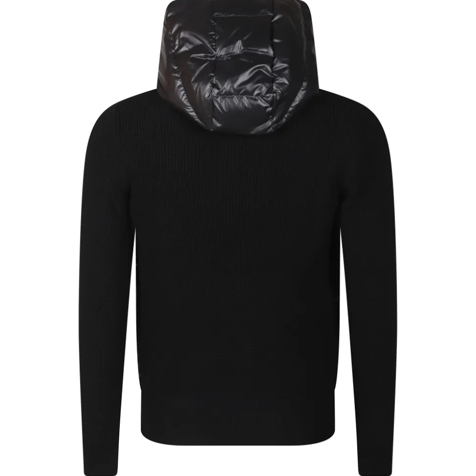Sudadera con cremallera de lana acolchada