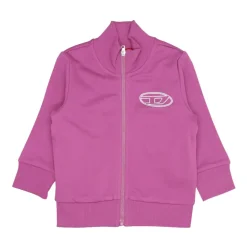 Sudadera con cremallera y estampado del logo
