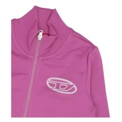 Sudadera con cremallera y estampado del logo