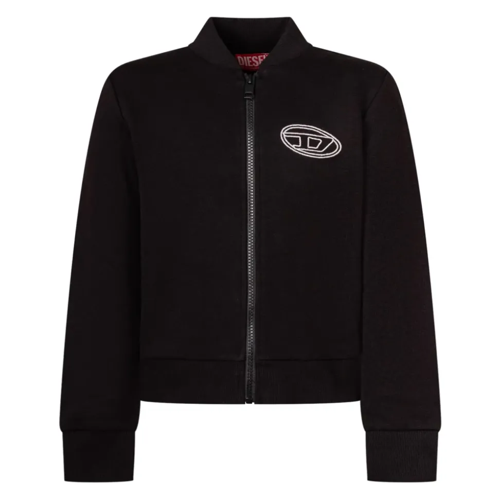 Sudadera con Cremallera y Logo Skippy