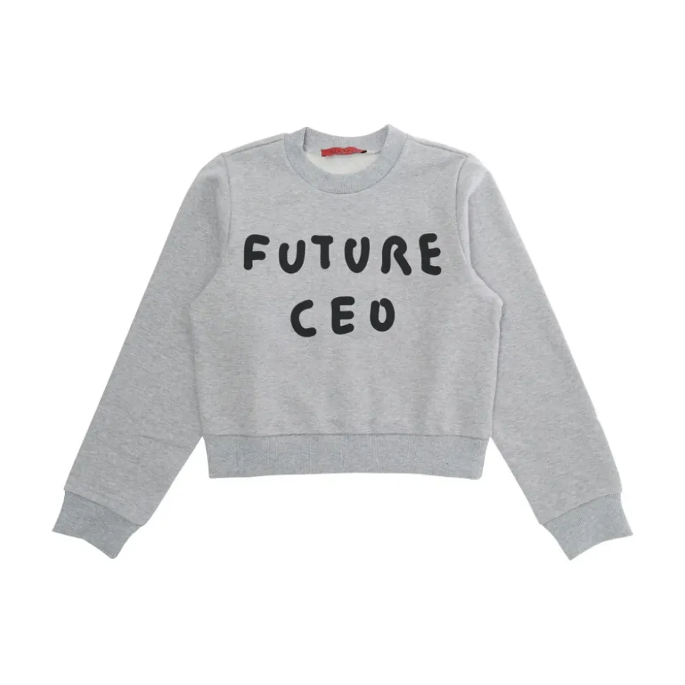 Sudadera con Cuello Redondo