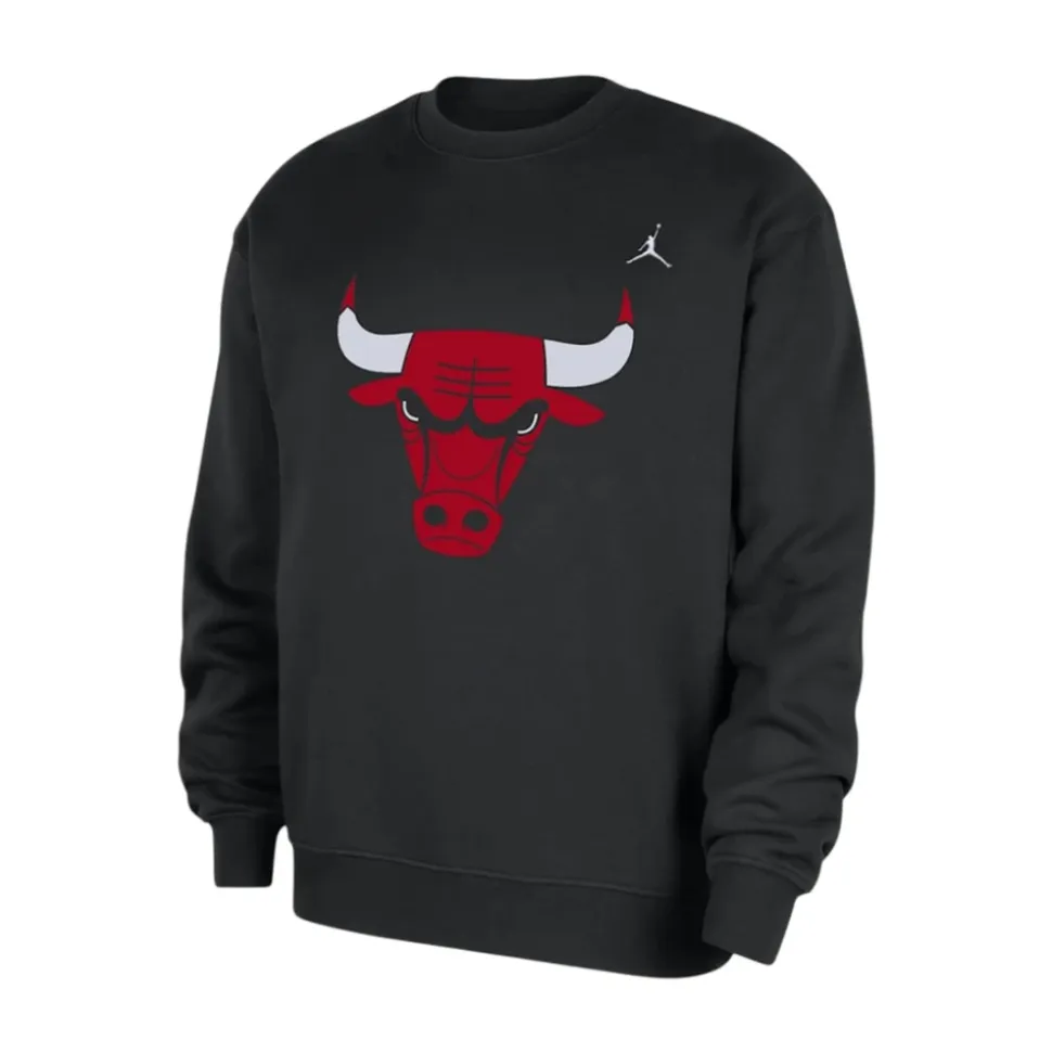 Sudadera con cuello redondo de felpa Chicago Bulls Statement Essentials