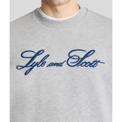 Sudadera con cuello redondo y logo Script