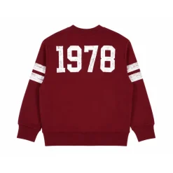 Sudadera con cuello redondo y logo