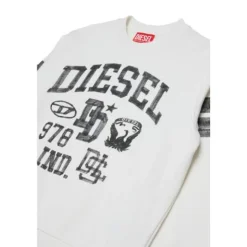 Sudadera con cuello redondo y logo