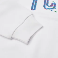 Sudadera con Cuello Redondo y Estampado Icono