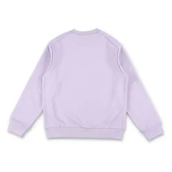 Sudadera con cuello redondo y estampado del logo
