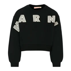 Sudadera con Cuello Redondo y Logo
