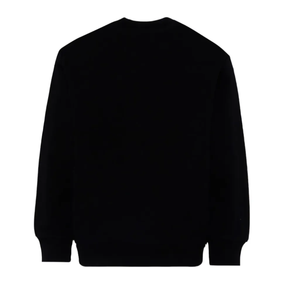 Sudadera con Cuello Redondo y Estampado de Logo