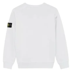 Sudadera con Cuello Redondo y Parche con Logo