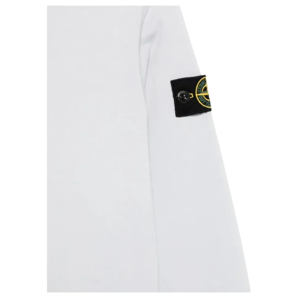 Sudadera con Cuello Redondo y Parche con Logo
