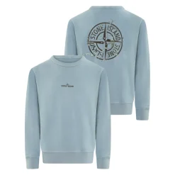 Sudadera con logo Compass en Azul