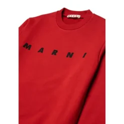 Sudadera con logotipo y cuello redondo