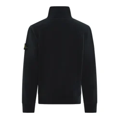 Sudadera con Media Cremallera Niños Azul