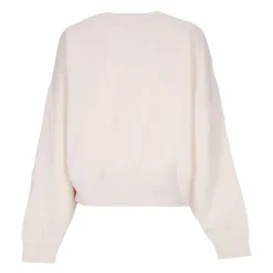 Sudadera Corta con Cuello Redondo Essentials