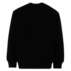 Sudadera Cuello Redondo Negra