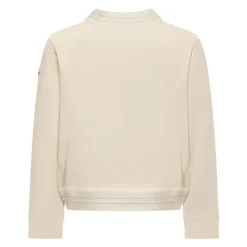 Sudadera de algodón con logo bordado