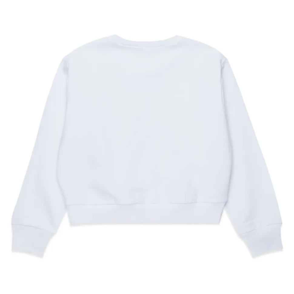 Sudadera de Felpa con Cuello Redondo