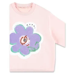 Sudadera de Felpa con Flor Grande