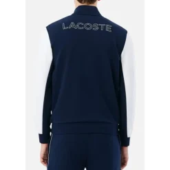 Sudadera deportiva con cremallera y bloques de color