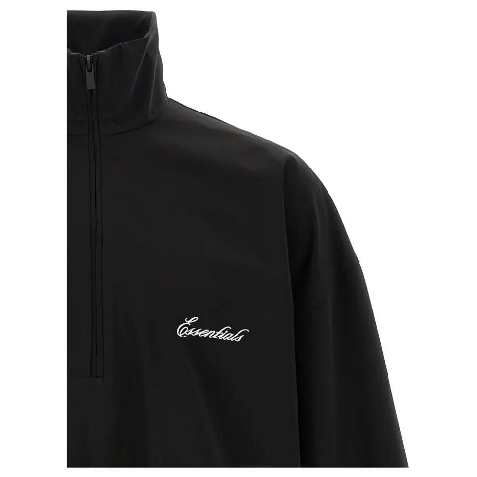 Sudadera Deportiva de Nailon con Media Cremallera