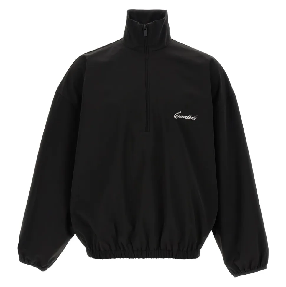 Sudadera Deportiva de Nailon con Media Cremallera