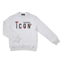 Sudadera Juvenil con Gráficos de Corazón