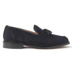 Suede Tassel Loafers