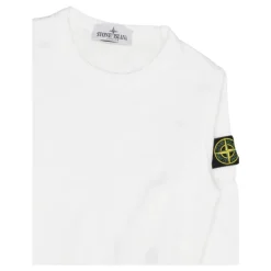 Suéter Blanco con Detalle de Logo