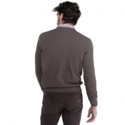 Suéter de cuello redondo