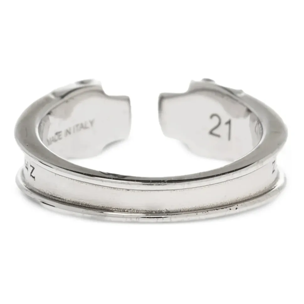 Thin Twin Skull Ring